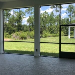 screen repair interior